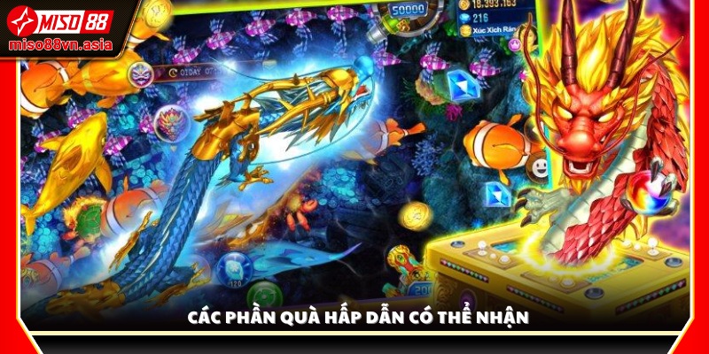 Danh sách phần thưởng và vật phẩm giá trị